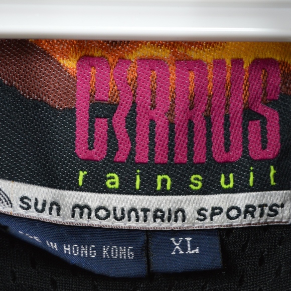 Vintage Sun Mountain Cirrus Mens XL Rain Jacket - Picture 4 of 6